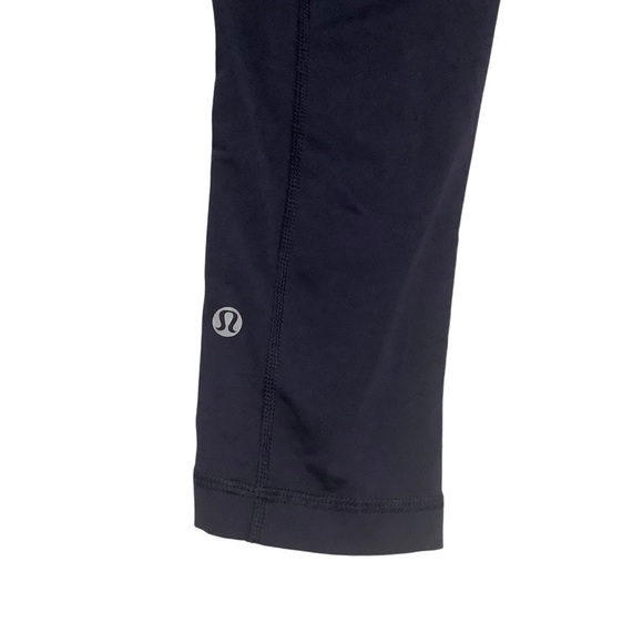 Lululemon Run: Sun Sprinter Crop Sz 4 Deep Indigo/Mirage Deep Indigo/Pow Pink - Picture 9 of 11